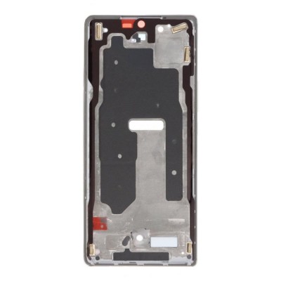 Lcd Frame Middle Chassis For Honor 70 5g Silver By - Maxbhi Com