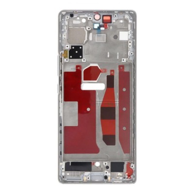 Lcd Frame Middle Chassis For Honor 70 5g White By - Maxbhi Com