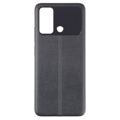 Back Panel Cover For Xiaomi Poco C55 Black - Maxbhi Com