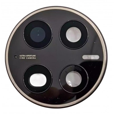 Camera Lens Glass With Frame For Huawei Mate 50 Pro Black By - Maxbhi Com