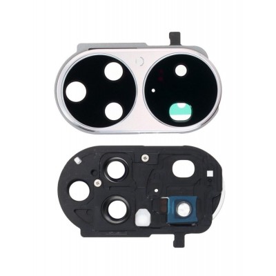 Camera Lens Glass With Frame For Huawei P50 Pro Gold By - Maxbhi Com