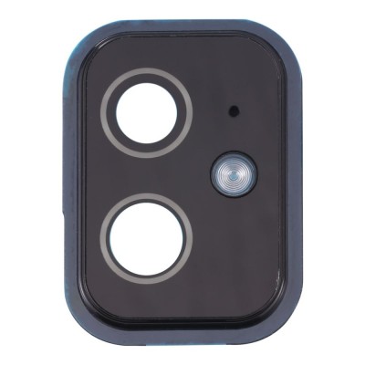 Camera Lens Glass With Frame For Asus Zenfone 8 Silver By - Maxbhi Com