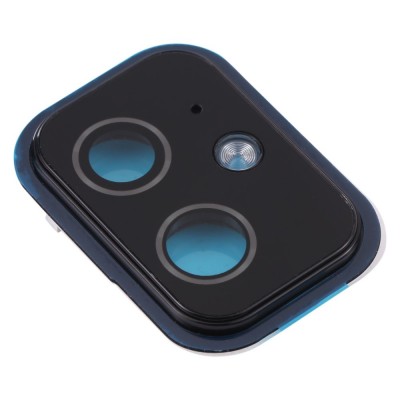 Camera Lens Glass With Frame For Asus Zenfone 8 Silver By - Maxbhi Com