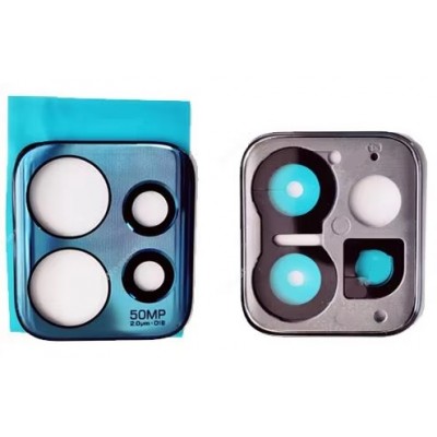 Camera Lens Glass With Frame For Motorola Moto X40 Blue By - Maxbhi Com
