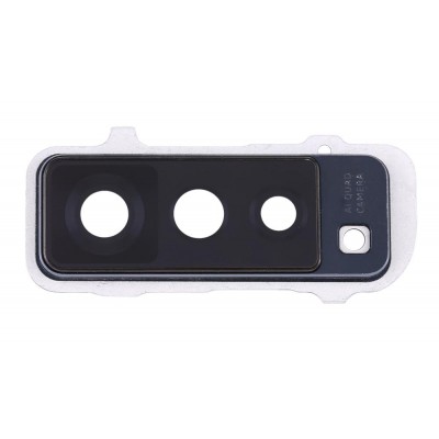 Camera Lens Glass With Frame For Vivo X50 5g White By - Maxbhi Com