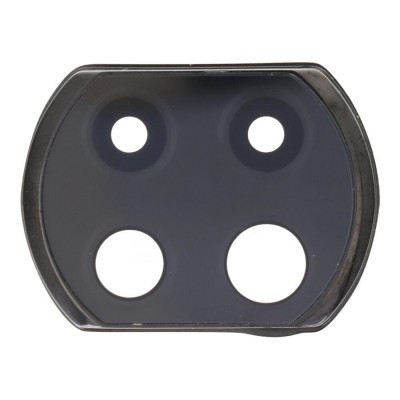 Camera Lens Glass With Frame For Xiaomi Redmi Note 9 Pro 5g Grey By - Maxbhi Com