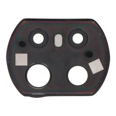 Camera Lens Glass With Frame For Xiaomi Redmi Note 9 Pro 5g Grey By - Maxbhi Com