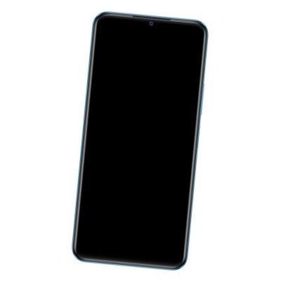 Camera Lens Glass with Frame for Vivo Y55 5G Blue
