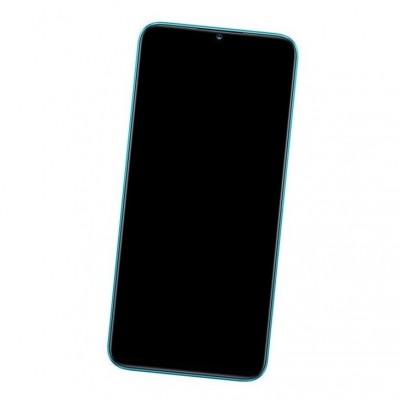Camera Lens Glass with Frame for Realme C3 3 cameras White