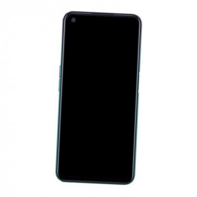 Camera Lens Glass with Frame for Oppo A72 Purple