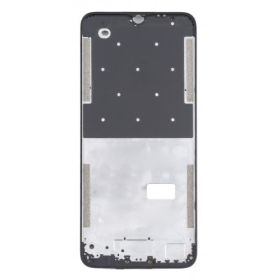 Lcd Frame Middle Chassis For Realme C3 3 Cameras Blue By - Maxbhi Com