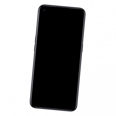 Camera Lens Glass with Frame for Oppo A32 Black