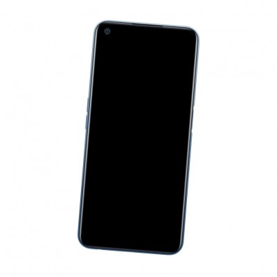 Camera Lens Glass with Frame for Realme 7 5G Blue