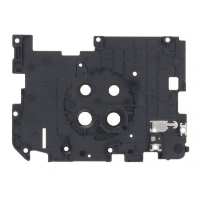 Camera Lens Glass With Frame For Xiaomi Redmi Note 9 5g Grey By - Maxbhi Com