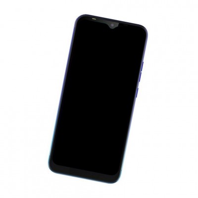 Camera Lens Glass with Frame for Tecno Spark 4 Lite Black