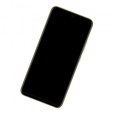 Camera Lens Glass with Frame for Tecno Pouvoir 3 Plus Blue