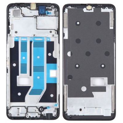 Lcd Frame Middle Chassis For Oppo A58 4g Black By - Maxbhi Com