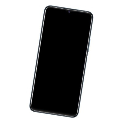 Camera Lens Glass with Frame for Vivo Y21e  Black