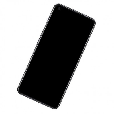 Camera Lens Glass with Frame for Oppo A73 5G White