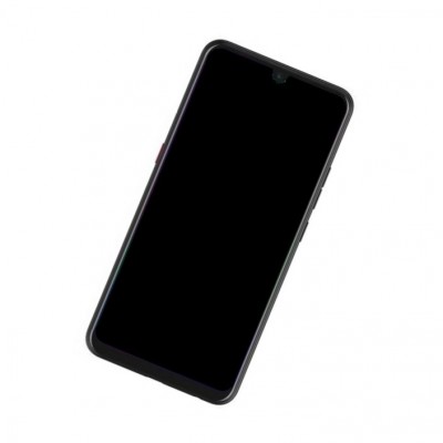 Camera Lens Glass with Frame for Tecno Pop 3 Plus Black