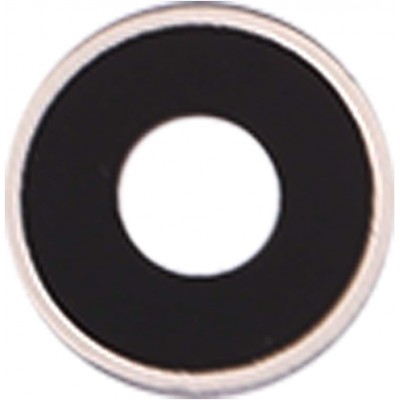 Camera Lens Glass With Frame For Asus Zenfone 2 Ze551ml Black By - Maxbhi Com