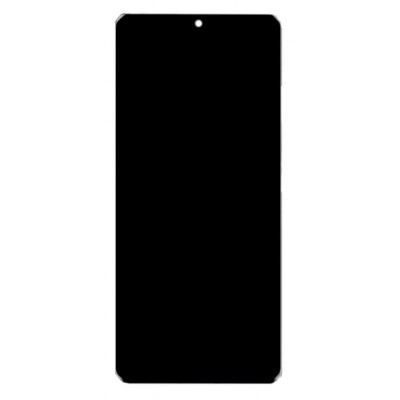 Lcd With Touch Screen For Zte Axon 40 Pro Black By - Maxbhi Com