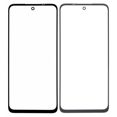 Replacement Front Glass For Motorola Moto G14 Black By - Maxbhi Com