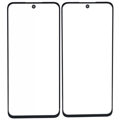 Replacement Front Glass For Xiaomi Poco M6 Pro 5g Black By - Maxbhi Com
