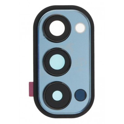 Camera Lens Glass With Frame For Oppo Reno 4 5g Blue By - Maxbhi Com