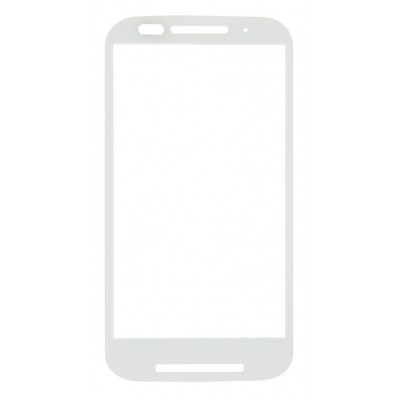 Replacement Front Glass For Moto E 1st Gen White By - Maxbhi Com