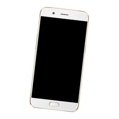 Camera Lens Glass with Frame for Oppo R11 White