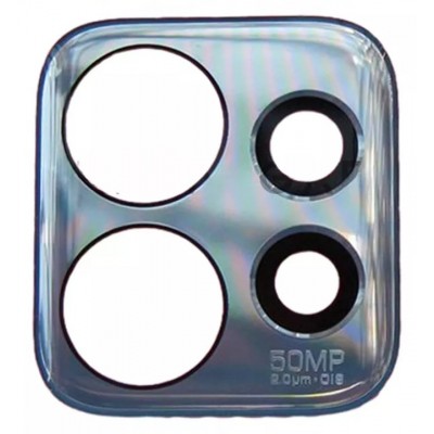 Camera Lens Glass With Frame For Motorola Edge 40 Pro 5g Blue By - Maxbhi Com