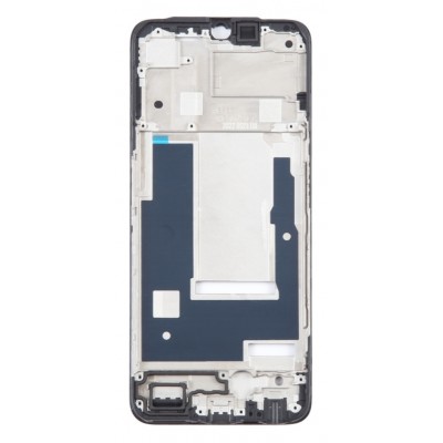 Lcd Frame Middle Chassis For Realme V20 Black By - Maxbhi Com