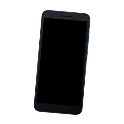 Camera Lens Glass With Frame For Alcatel 1 2021 Black By - Maxbhi Com