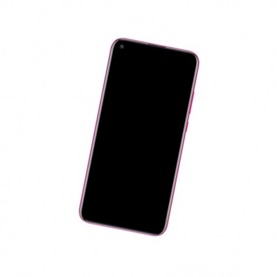 Camera Lens Glass with Frame for Honor Play 3 Black