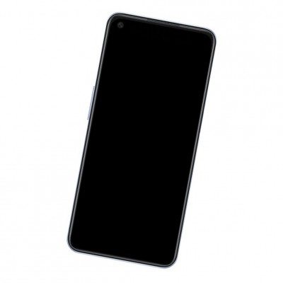 Camera Lens Glass with Frame for Oppo K9x 5G Black