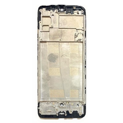 Lcd Frame Middle Chassis For Oppo F15 Black By - Maxbhi Com