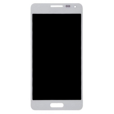 Lcd With Touch Screen For Samsung Galaxy Alpha S801 Smg850a Silver By - Maxbhi Com