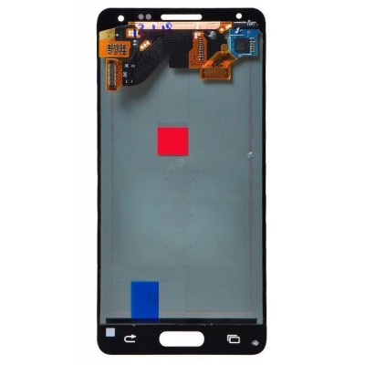 Lcd With Touch Screen For Samsung Galaxy Alpha S801 Smg850a White By - Maxbhi Com