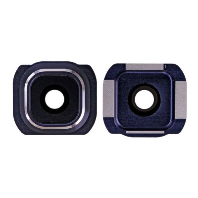 Camera Lens Glass with Frame for Samsung Galaxy S6 edge Plus Duos White