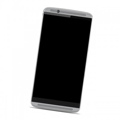 Camera Lens Glass with Frame for ZTE Axon 7 White