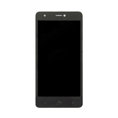 Lcd With Touch Screen For Bq Aquaris X Black By - Maxbhi Com