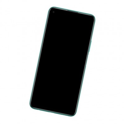 Camera Lens Glass with Frame for Honor 30s Black