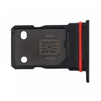 Sim Card Holder Tray For Oneplus 8t Black - Maxbhi Com