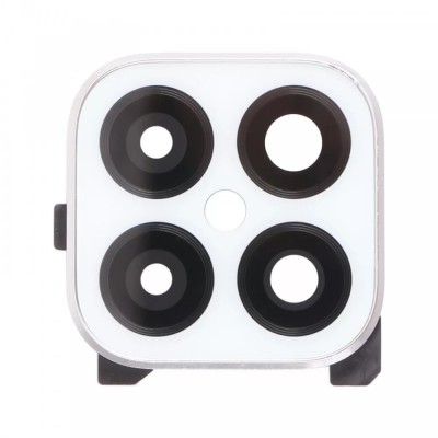 Camera Lens Glass With Frame For Huawei Nova 8 Se 4g White By - Maxbhi Com