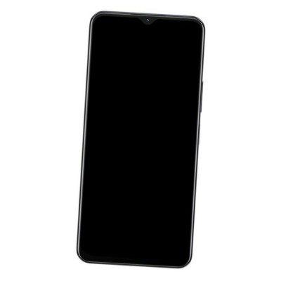 Camera Lens Glass with Frame for Vivo iQOO Z6x Black