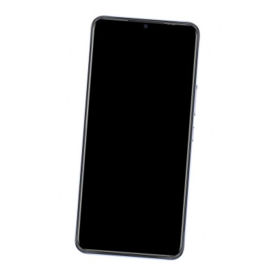 Camera Lens Glass with Frame for Itel A49 Purple