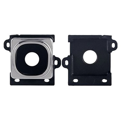 Camera Lens Glass with Frame for Samsung I9192 Galaxy S4 mini with dual SIM Black