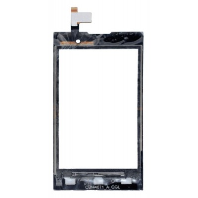 Touch Screen Digitizer For Intex Aqua A1 Black By - Maxbhi Com