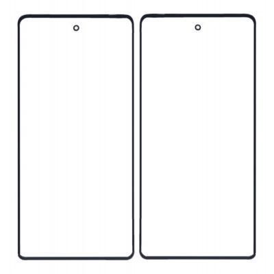 Replacement Front Glass For Infinix Gt 10 Pro Black By - Maxbhi Com